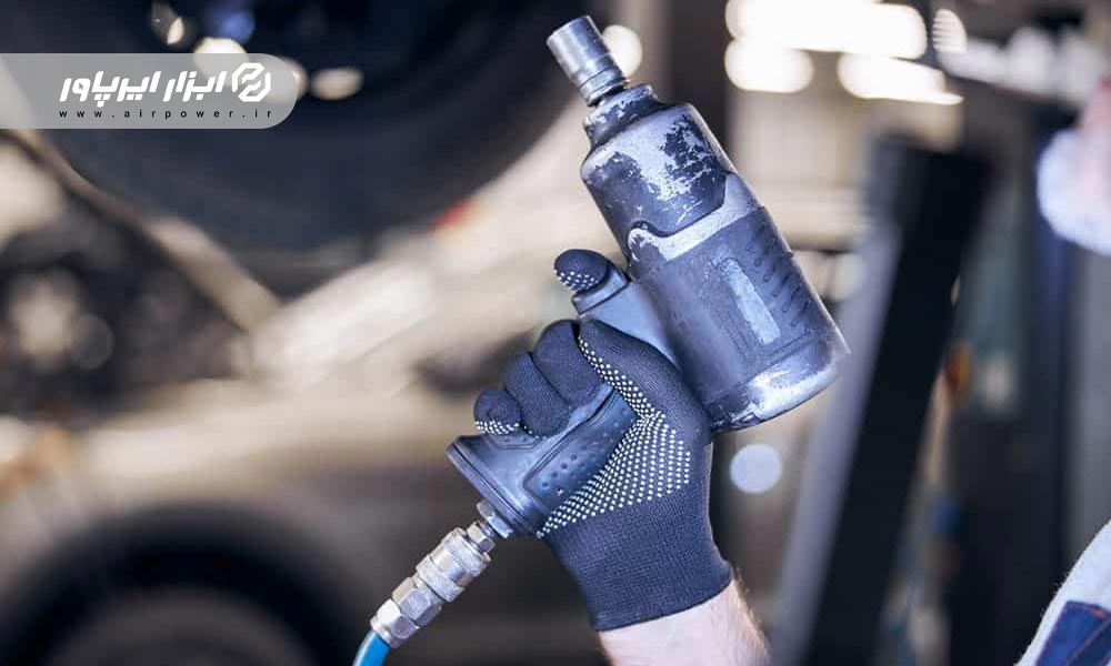 air impact wrench with controller