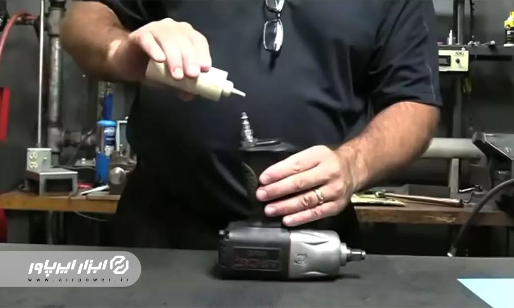 air impact wrench oiling