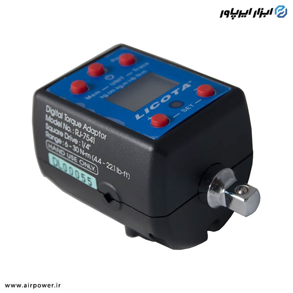 آداپتور دیجیتال ترکمتر لیکوتا تایوان 1/4 اینچ 30 نیوتن مدل AQRJ-7541AD