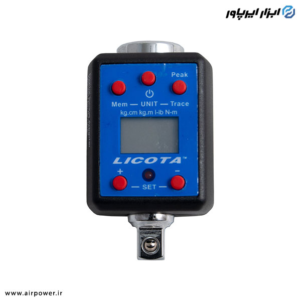 آداپتور ترکمتر لیکوتا دیجیتالی 3/8 اینچ 135 نیوتن مدل AQRJ-7583AD