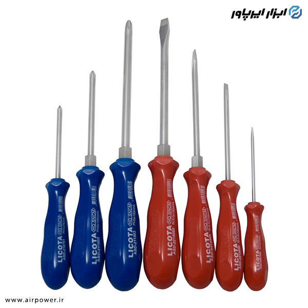 ست پیچ گوشتی لیکوتا تایوان 7 عددی مدل ACK-384109