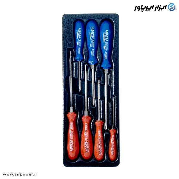 ست پیچ گوشتی لیکوتا تایوان 7 عددی مدل ACK-384109