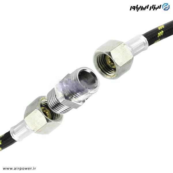 رابط ایربراش APT رو دنده 1/4 به 1/4 اینچ مدل AT-A6