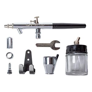ایربراش کاسه زیر APT با لوازم مدل AT-128P