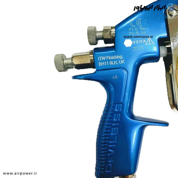 پیستوله رنگ بادی دولبیس انگلیس پرشر مدل COM-P522B-14