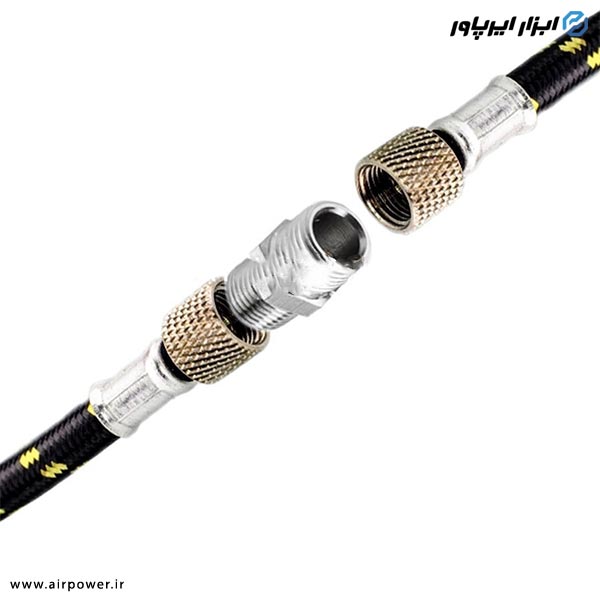 اتصال ایربراش APT رو دنده 1/8 اینچ به 1/8 اینچ مدل AT-A2