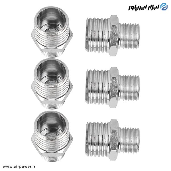 اتصال ایربراش APT رو پیچ 1/8 به 1/4 اینچ مدل AT-A3