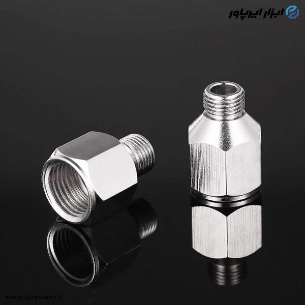 رابط ایربراش APT داخل دنده 1/4 به 1/8 اینچ مدل AT-A4