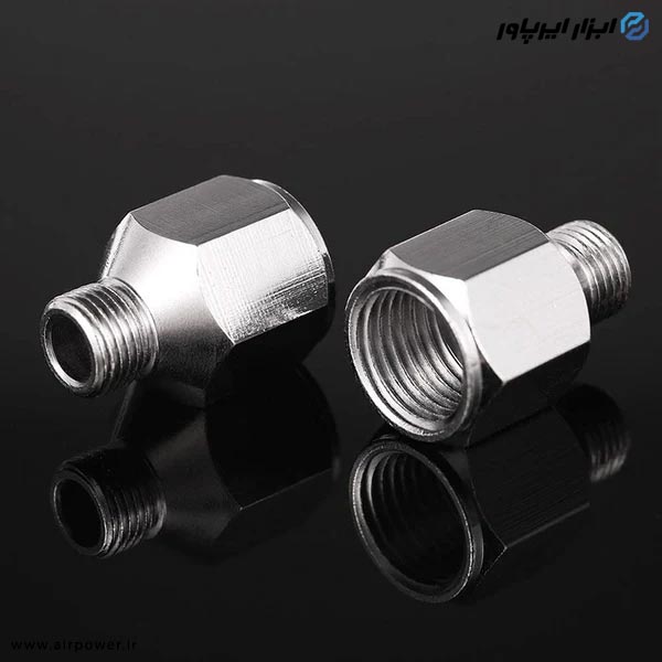 رابط ایربراش APT داخل دنده 1/4 به 1/8 اینچ مدل AT-A4