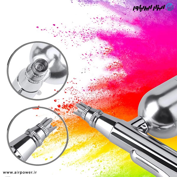 ایرکپ سوزن و نازل ایربراش APT دو تیکه مدل AT-34-180