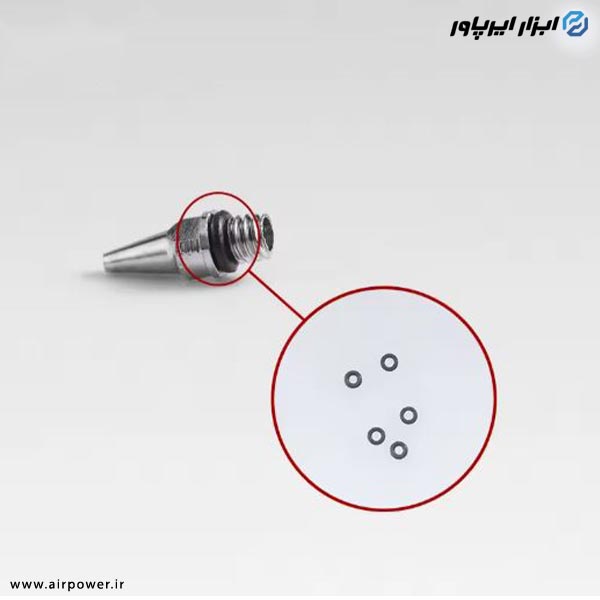 پکینگ اورینگ ایربراش APT هشت تیکه مدل AT-25-130