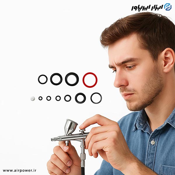 کیت اورینگ ایربراش APT یازده عددی مدل AT-25-180