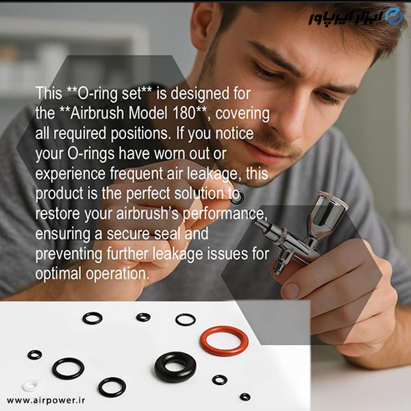 کیت اورینگ ایربراش APT یازده عددی مدل AT-25-180