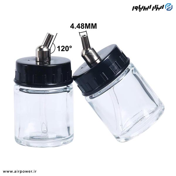 ظرف رنگ ایربراش APT مخزن زیر مدل AT-02-128