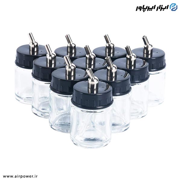 ظرف رنگ ایربراش APT مخزن زیر مدل AT-02-128