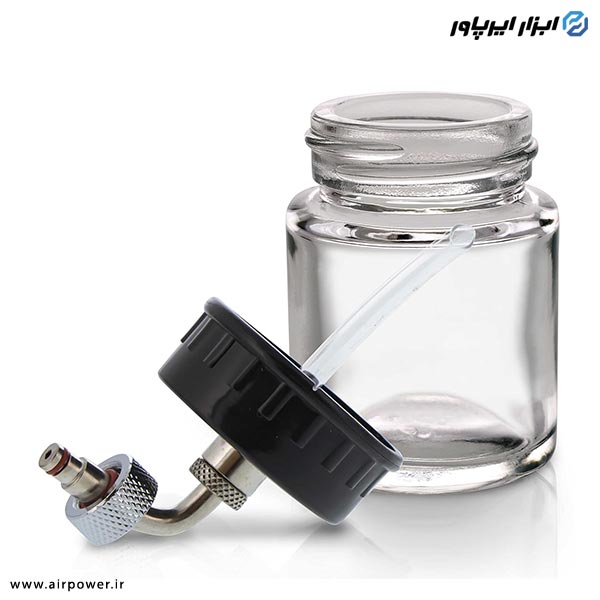 ظرف رنگ ایربراش APT مخزن بغل مدل AT-07