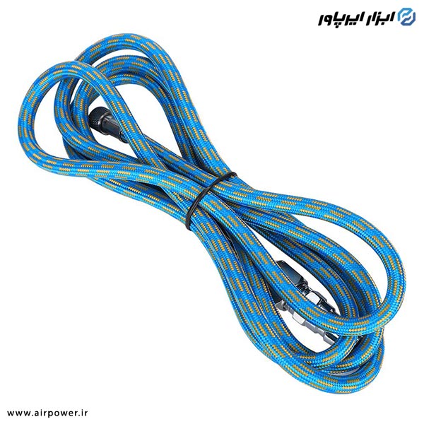 شلنگ ایربراش APT نخدار 1.8 متری با اتصالات مدل AT-21-2k3