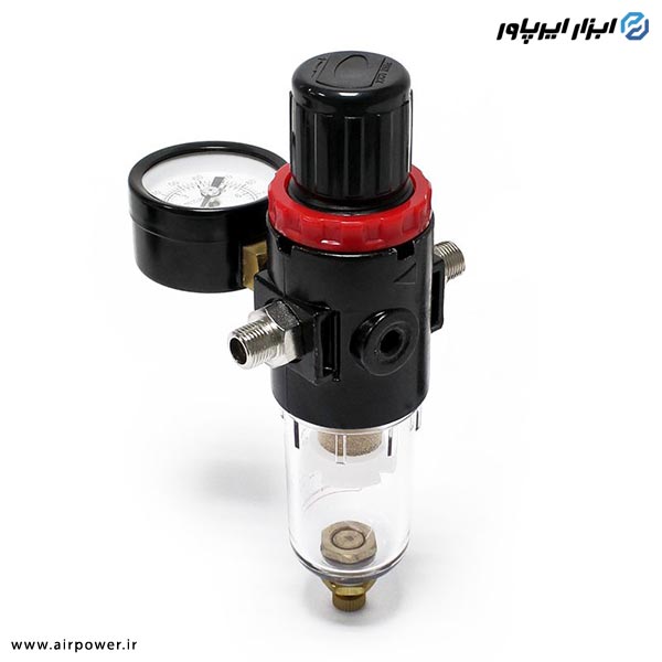 فیلتر و رگلاتور پمپ ایربراش APT با لوازم مدل AT-2000