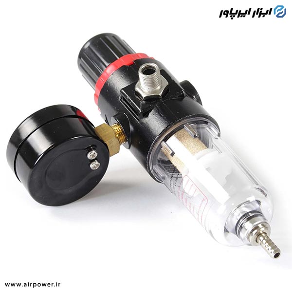 فیلتر و رگلاتور پمپ ایربراش APT با لوازم مدل AT-2000