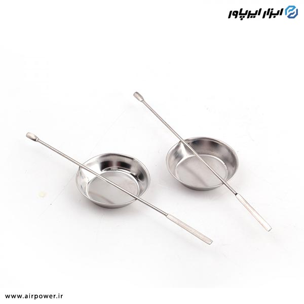 ست همزن رنگ ایربراش APT استیل 4 عددی مدل AT-410