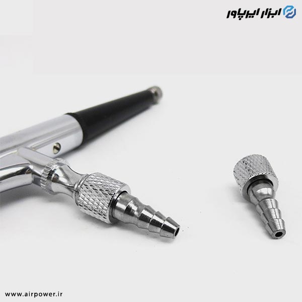 کوپلینگ نری ایربراش APT دو تیکه 1/8 اینچ مدل AT-A9