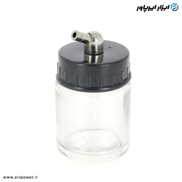 مخزن رنگ ایربراش APT شیشه ای مدل AT-03-138