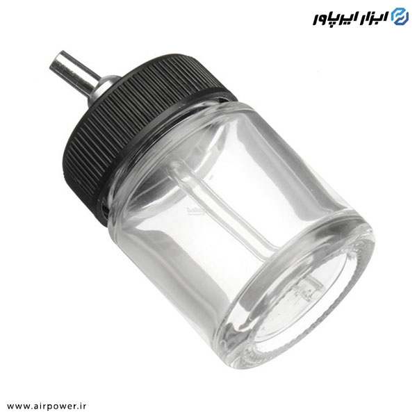 مخزن رنگ ایربراش APT شیشه ای مدل AT-03-138