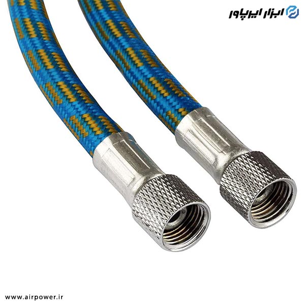 شلنگ ایربراش APT نخدار 1/8 اینچ 180 سانت مدل AT-24-2