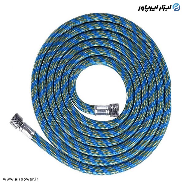 شلنگ ایربراش APT نخدار 1/8 اینچ 180 سانت مدل AT-24-2