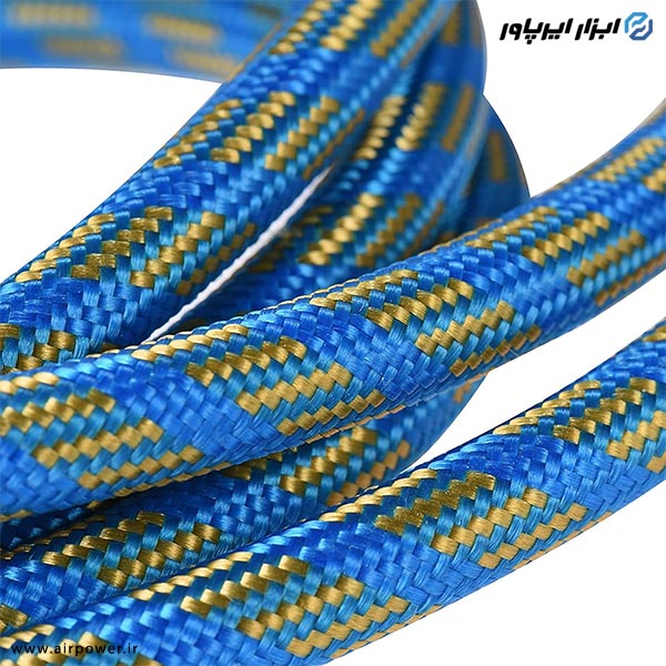 شلنگ ایربراش APT نخدار 1/8 اینچ 180 سانت مدل AT-24-2