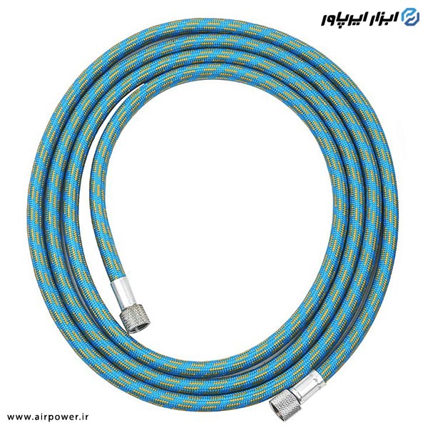 شلنگ ایربراش APT نخدار 3 متری 1/8 اینچ مدل AT-24-3