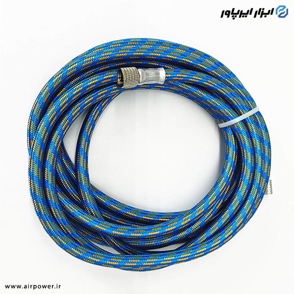 شلنگ ایربراش APT نخدار 3 متری 1/8 اینچ مدل AT-24-3