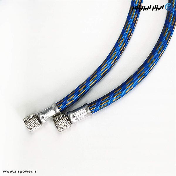 شلنگ ایربراش APT نخدار 3 متری 1/8 اینچ مدل AT-24-3