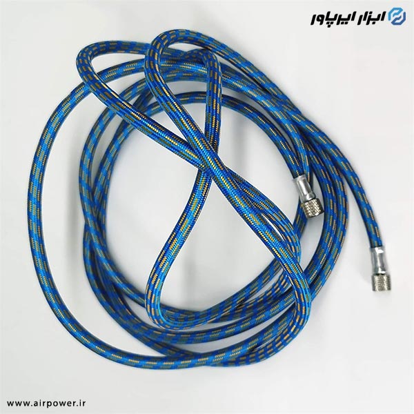 شلنگ ایربراش APT نخدار 3 متری 1/8 اینچ مدل AT-24-3