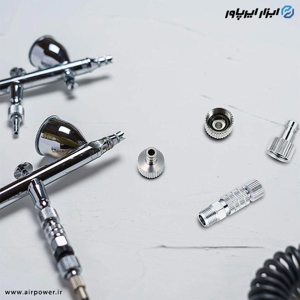 کوپلینگ ایربراش اتوماتیک APT نری و مادگی مدل AT-117