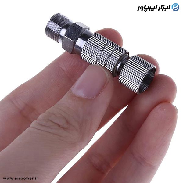 کوپلینگ ایربراش اتوماتیک APT نری و مادگی مدل AT-117