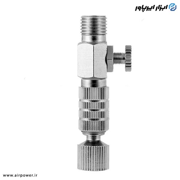 کوپلینگ اتوماتیک ایربراش APT دو تیکه تنظیم دار مدل AT-120