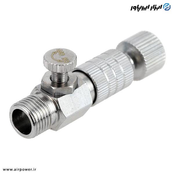 کوپلینگ اتوماتیک ایربراش APT دو تیکه تنظیم دار مدل AT-120