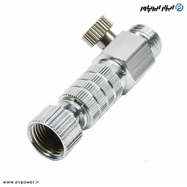 کوپلینگ اتوماتیک ایربراش APT دو تیکه تنظیم دار مدل AT-120