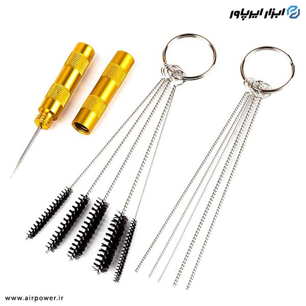 ست کامل نظافت ایربراش APT کیت چهارتایی مدل AT-884