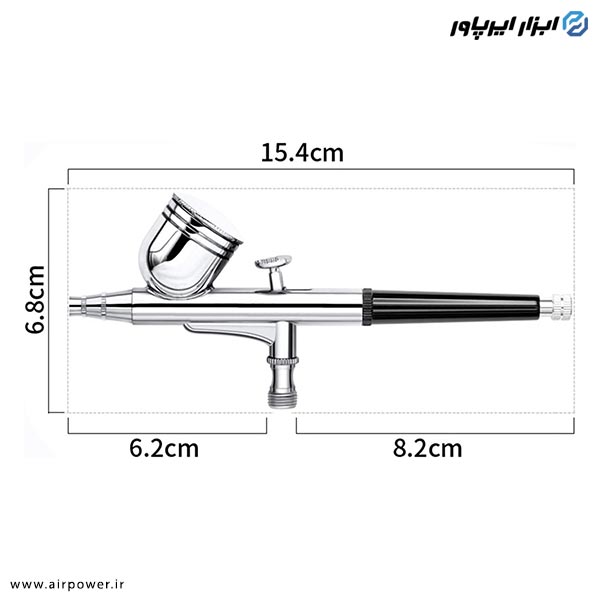 پیستوله ایربراش سایتا کاسه رو مدل BD-130