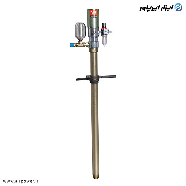 پمپ روغن کش بادی APT تایوان 220 لیتری با لوازم مدل AT-305G